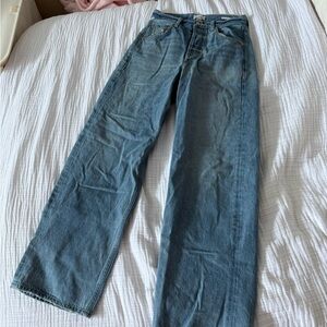 Citizens Of Humanity Blue Flare & Wide Leg Jeans